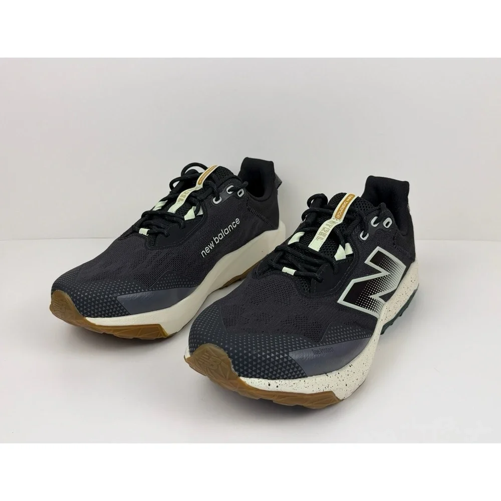 New Balance Dynasoft Nitrel v6 Trail Running Shoe Men 10 4E Black Green MTNTRLG6